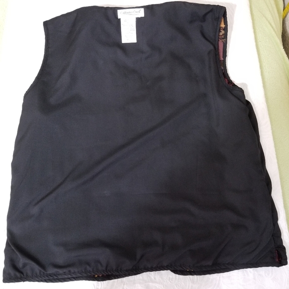 Coldwater Creek Multicolor Patchwork Vest - Picture 8 of 14